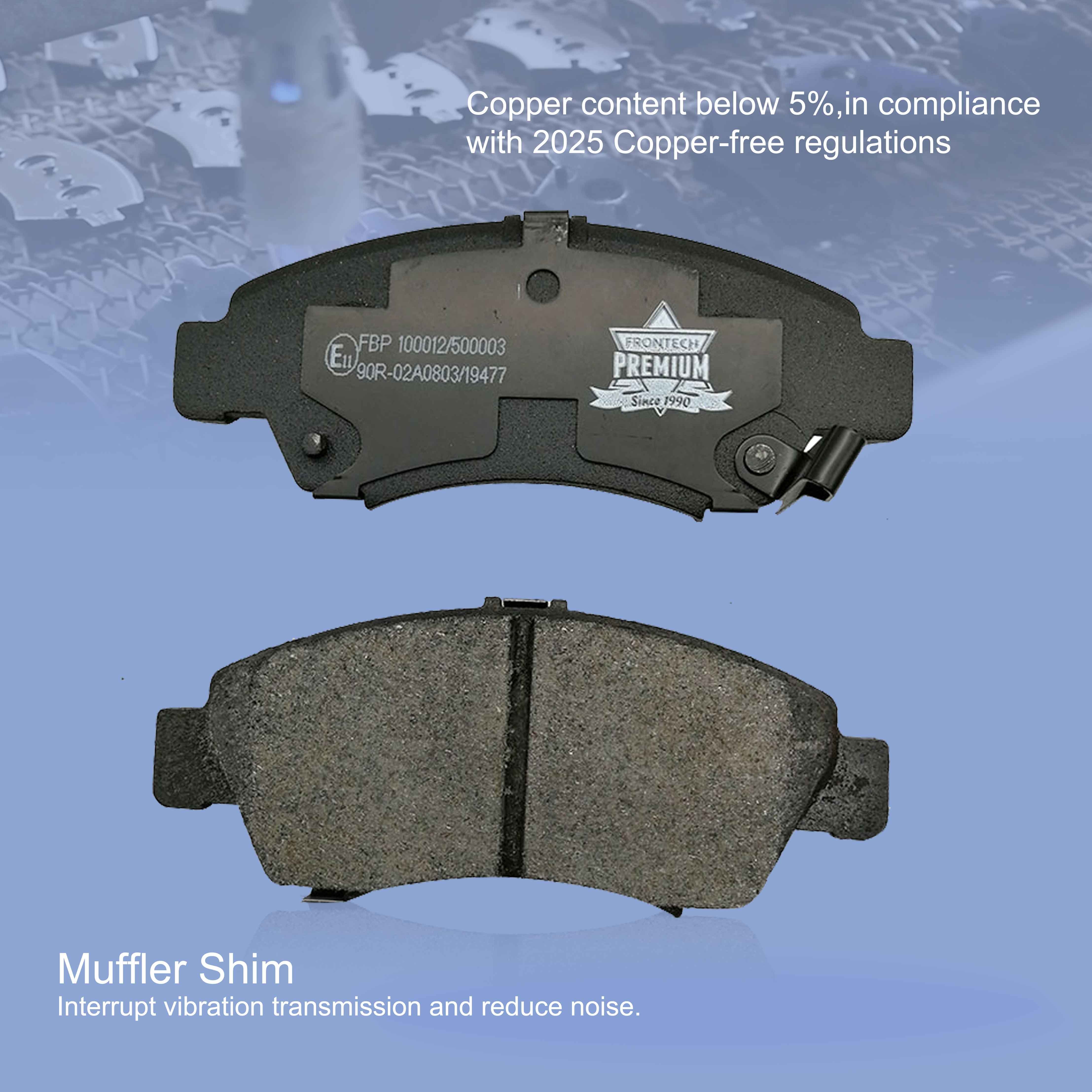 Brake Pads for Byd F0 for Changan Alsvin Brake Pads