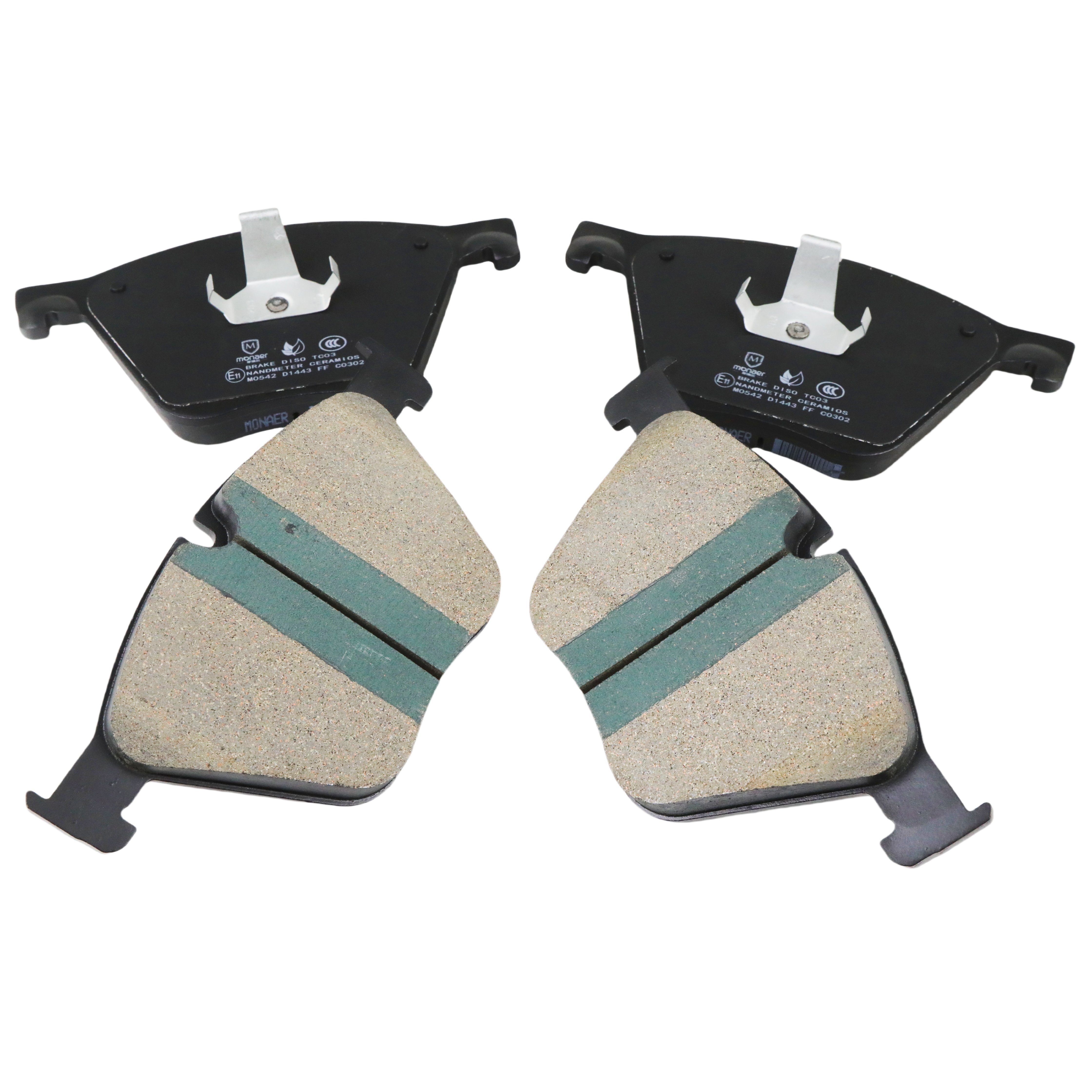 Automotive Brake Pad Manufacturers Front Brake Pad D1443/ D1529 Ceramic Brake Pads for BMW