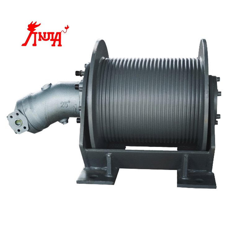 12000lbs Lifting Log Winch Hoisting Winch Boat Hydraulic Winch for Ship Boat Crane Trucks