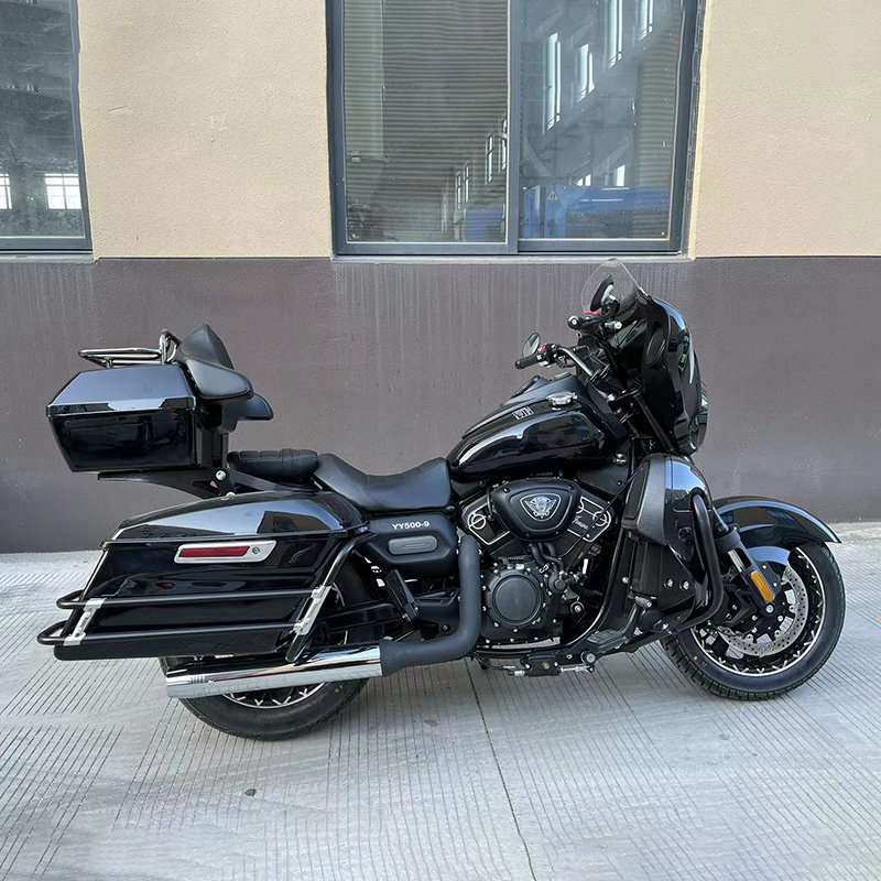 New Design Classic Mope Scooter 400cc Vintage Motorcycle Max Speed 140KM/H EEC Certified Dual Disc Brake Water-Cooled Gas Engine