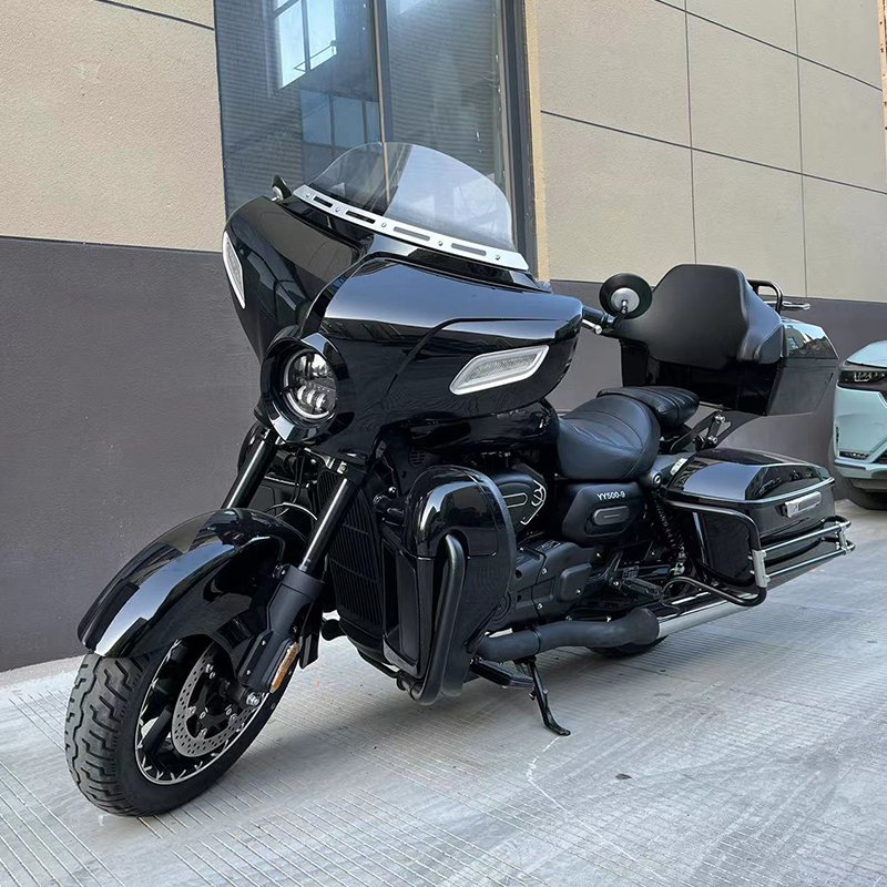 New Design Classic Mope Scooter 400cc Vintage Motorcycle Max Speed 140KM/H EEC Certified Dual Disc Brake Water-Cooled Gas Engine