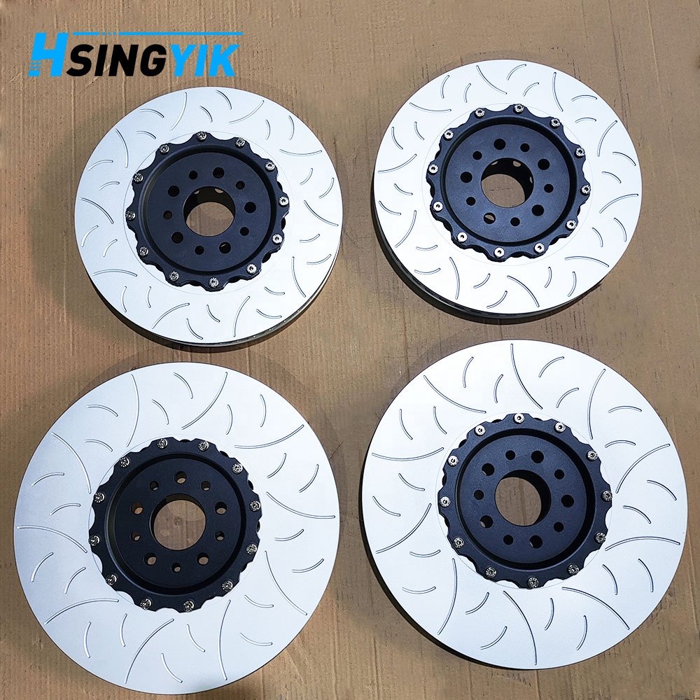 Hsingyik 398MM CCB CCM Carbon Ceramic Brake to Iron Conversion Rotor Disc for Ferrari 458 Italia Spider 271715 251858