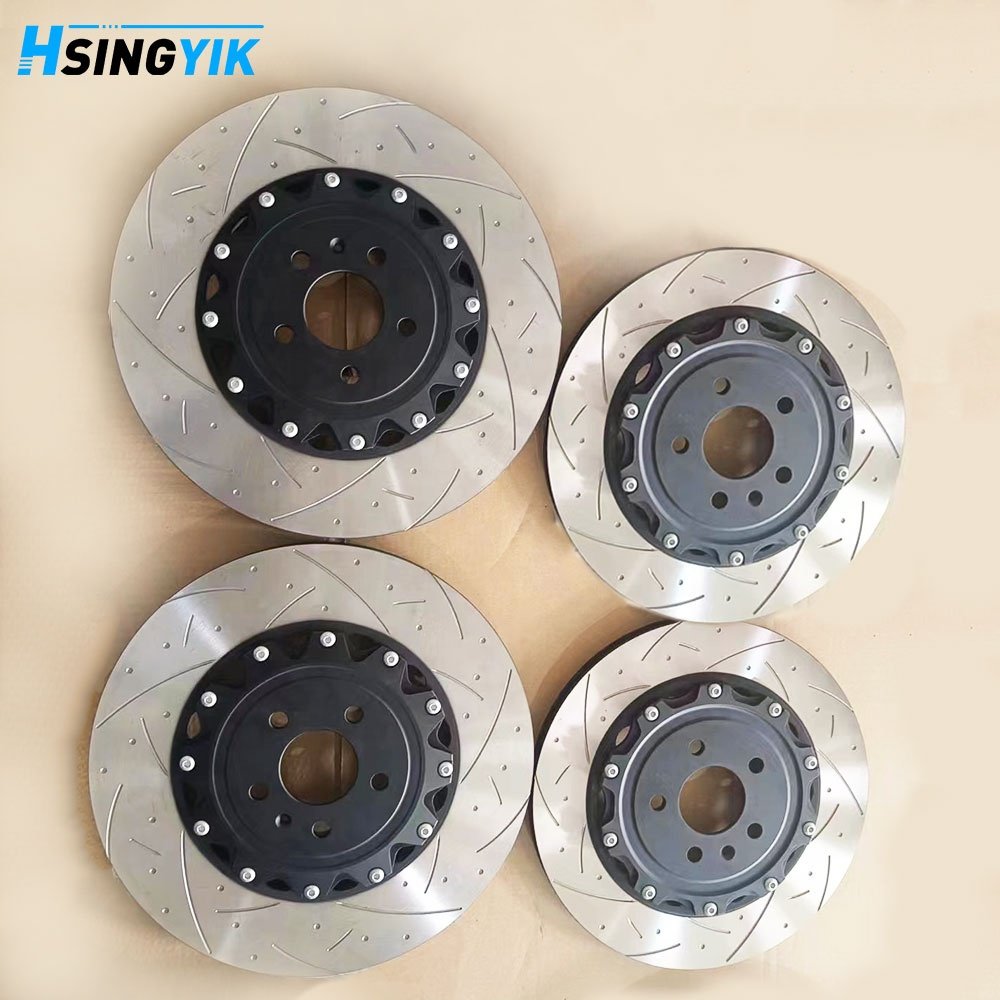 Hsingyik 398MM CCB CCM Carbon Ceramic Brake to Iron Conversion Rotor Disc for Ferrari 458 Italia Spider 271715 251858