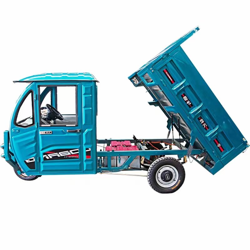 Safest Cheapest and Most Popular 60V 1000W Freight Electric Tricycle in 2023