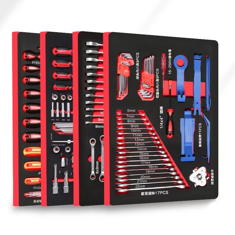 Hot Sale Professional Mechanic Customized OEM ODM Support Auto Mechanic Hand Tools Socket Wrench Set High Quality Auto Mechanic