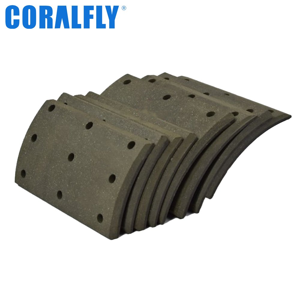 Custom Oem Odm Wholesale 19799 Truck Shoe Brake Lining for volvo 2728947 2760486 2705440 30912828 2727485 30971691 2727105