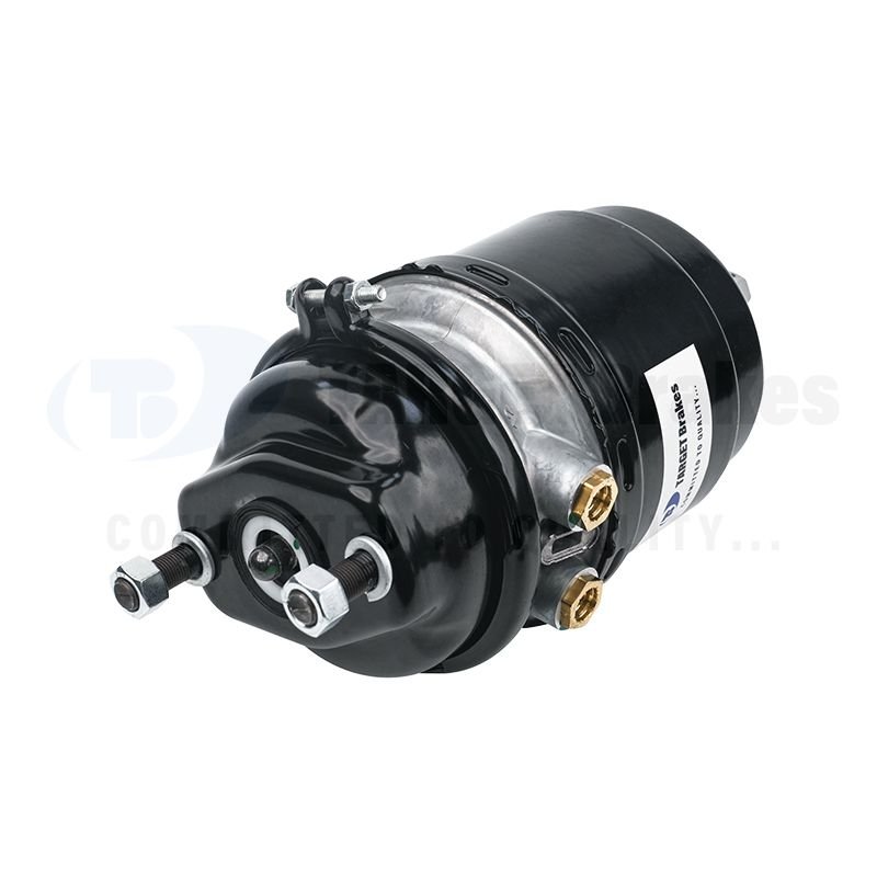 925 480 0050 TARGET Brakes Type 20/24 Diaphragm Piston Air Disc Spring Brake Chamber with Brass VOSS232 Adapter