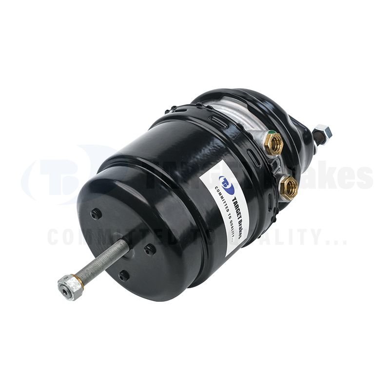 925 480 0050 TARGET Brakes Type 20/24 Diaphragm Piston Air Disc Spring Brake Chamber with Brass VOSS232 Adapter