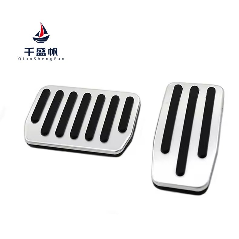 QSF Original Modified Metal Pedal Pad for Tesla Model 3 / Model Y