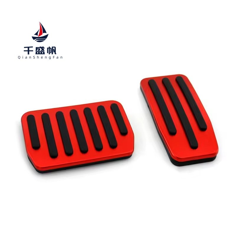 QSF Original Modified Metal Pedal Pad for Tesla Model 3 / Model Y