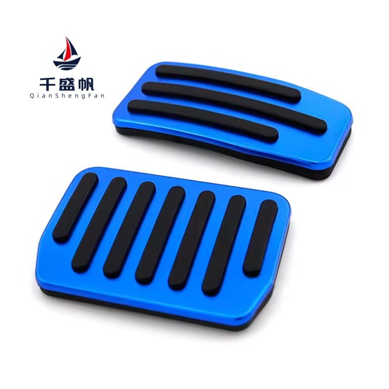 QSF Original Modified Metal Pedal Pad for Tesla Model 3 / Model Y