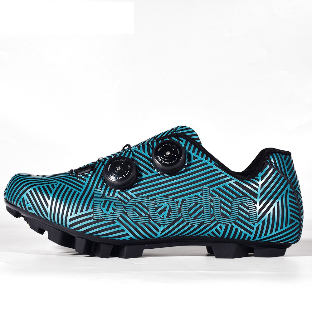 HBG 1213 New Cycling Shoes Outdoor Anti-skid Bicycle Brake Shoes Carbon Fiber Cleats Road Bike Lock Shoes