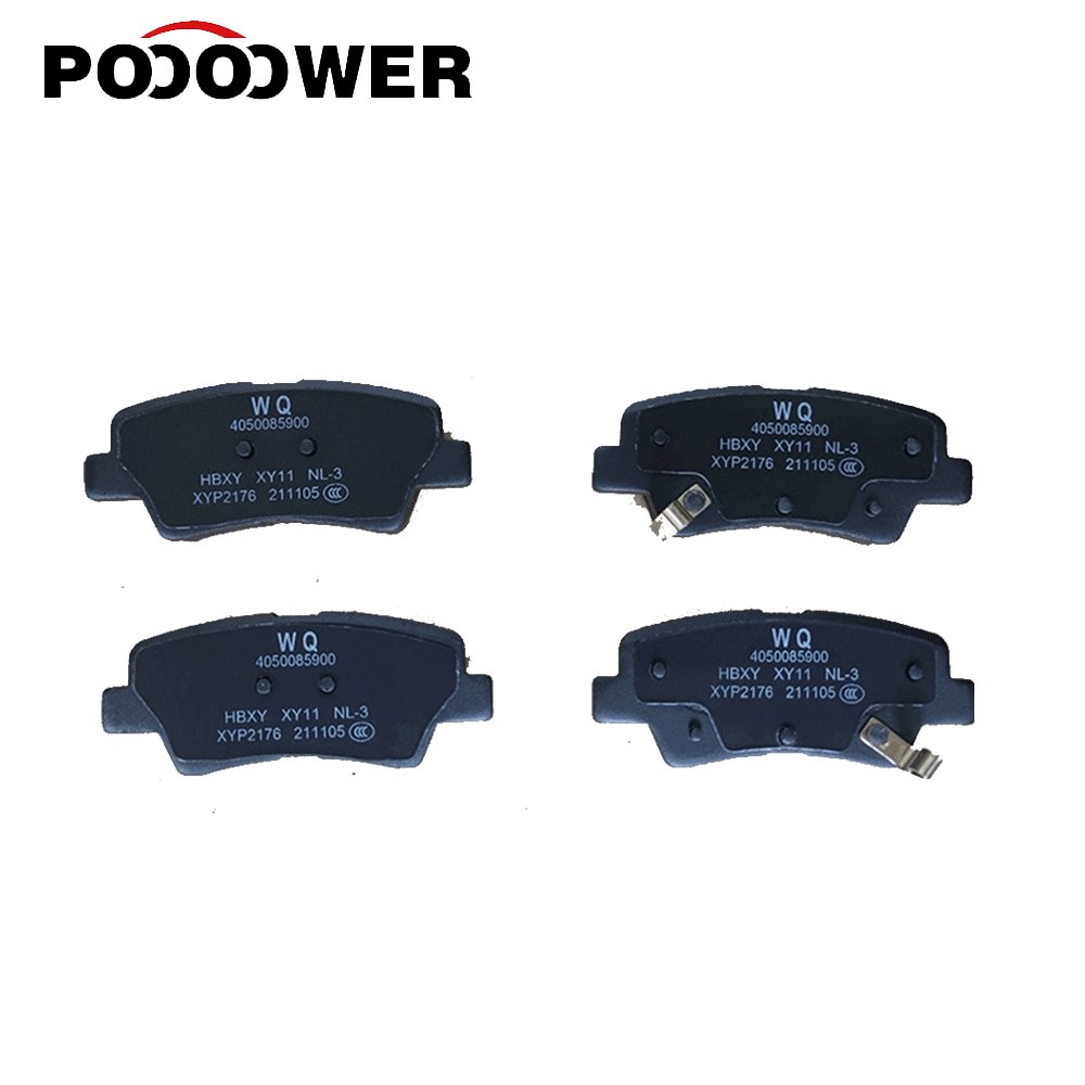 Best Brand Sensors Brake Pad Chinese Car Brake Pads for Geely