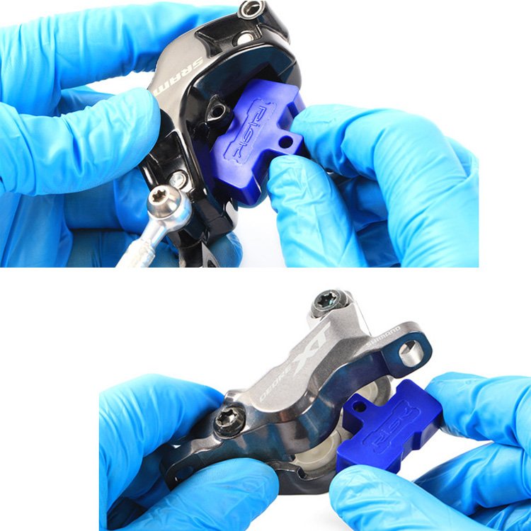 MTB Bike Hydraulic Disc Brake Pads Spacer Bicycle Brake Caliper Pad Washer Disc Brake Piston Retainer Tool Oil Change Inserts