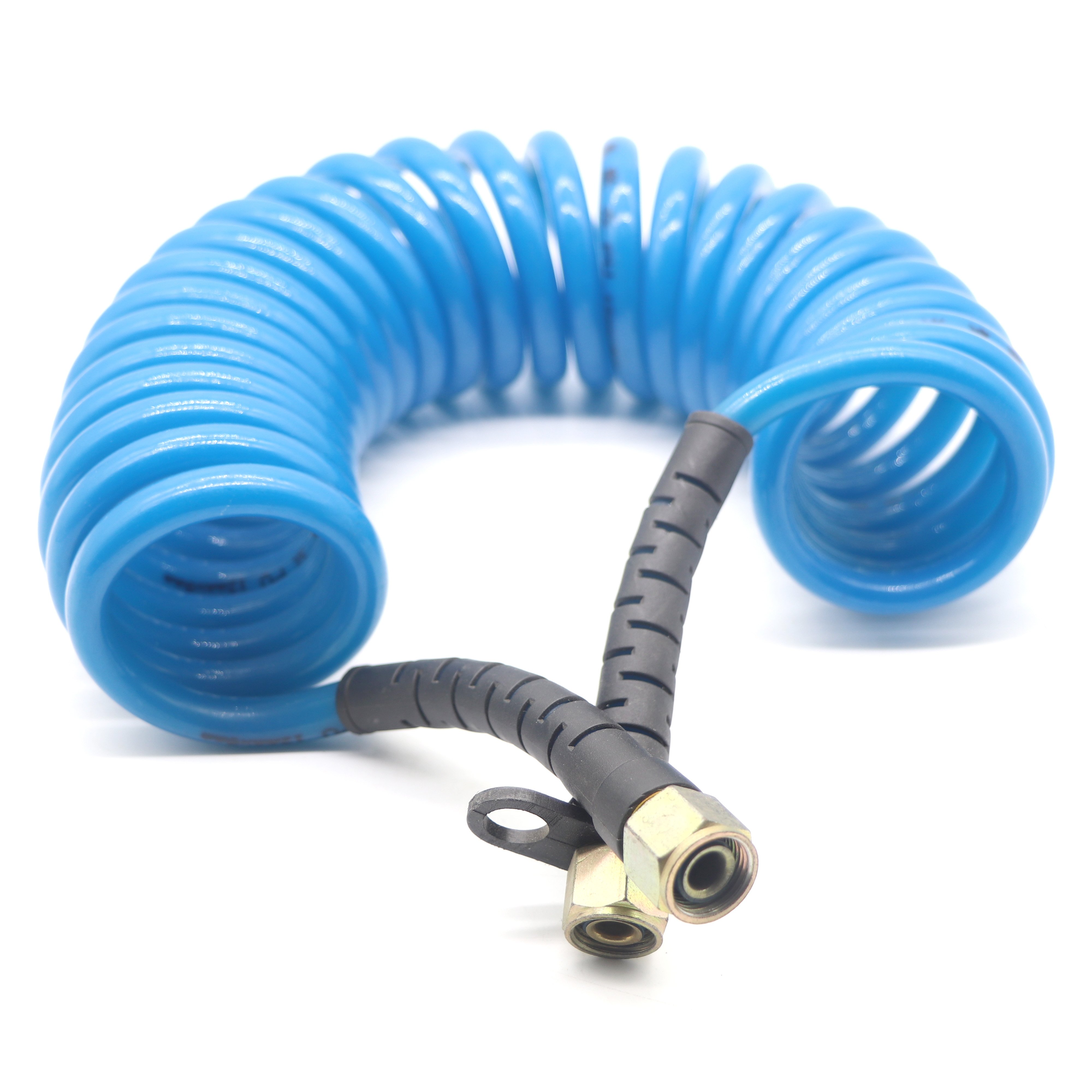 SYD-1194 Auto Trailer Pneumatic Brake Coils pa Nylon Tubes Spiral Brake Hose air Coils for Truck(BLUE and RED)