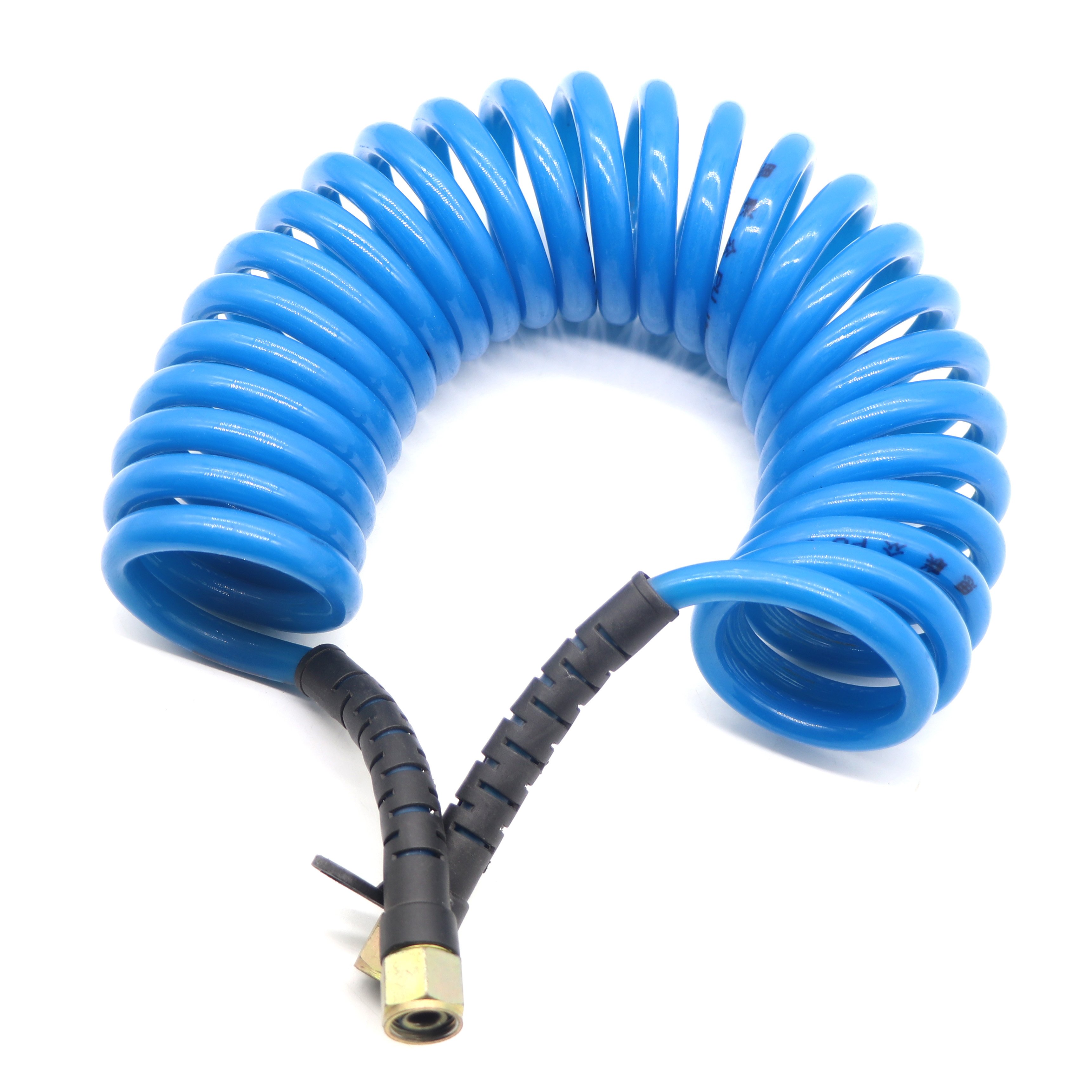 SYD-1194 Auto Trailer Pneumatic Brake Coils pa Nylon Tubes Spiral Brake Hose air Coils for Truck(BLUE and RED)