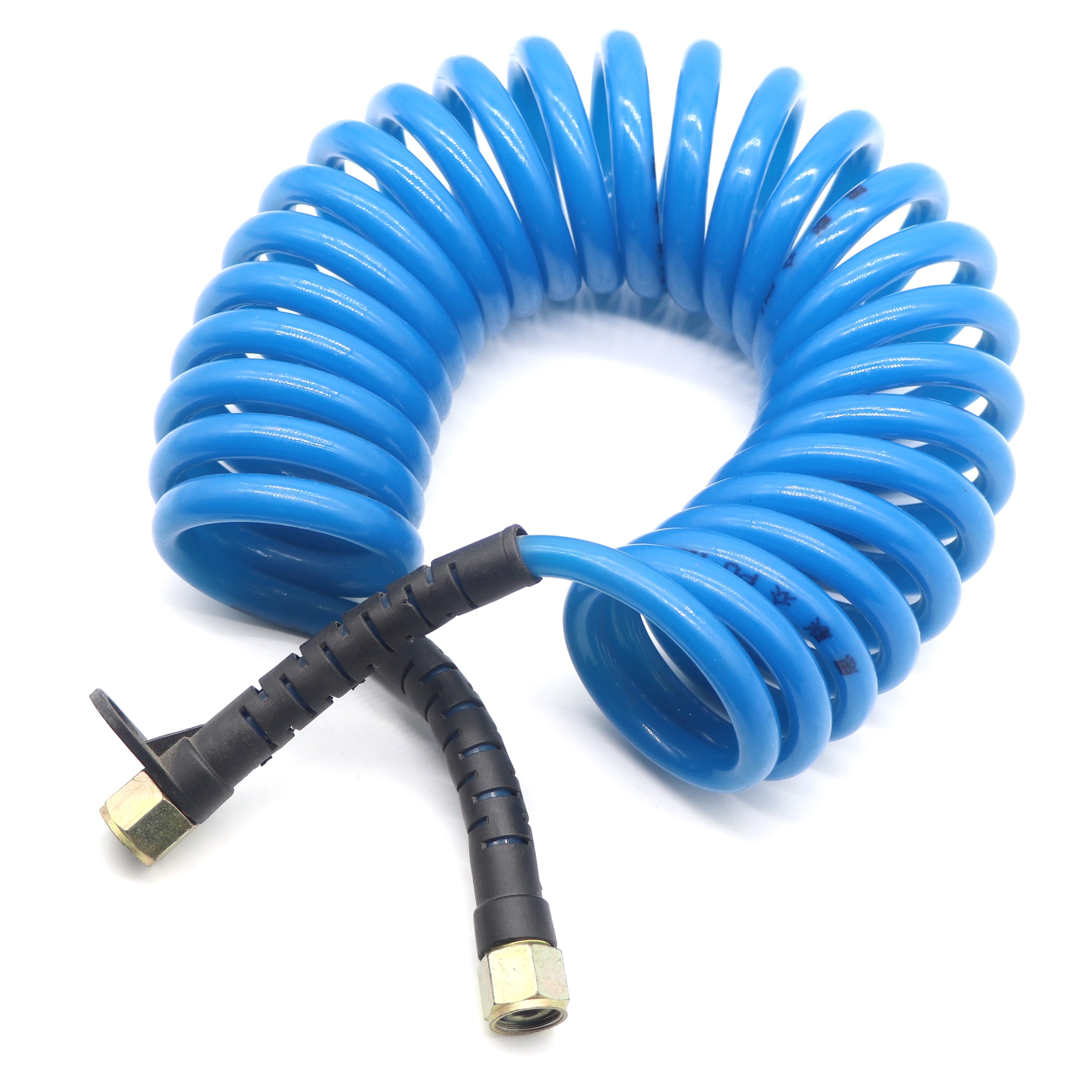 SYD-1194 Auto Trailer Pneumatic Brake Coils pa Nylon Tubes Spiral Brake Hose air Coils for Truck(BLUE and RED)