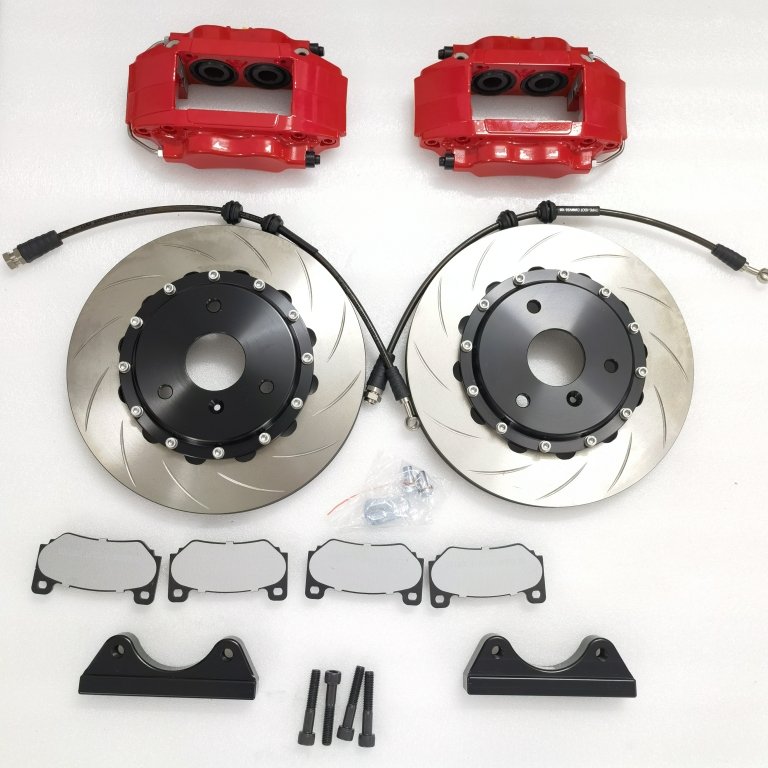 Auto Parts Racing Modified 4-Pot Brake Calipers for Honda Toyota bmw E46 E90 E92 M3 E60 M5 Audi Subaru X5 Model for Mazda