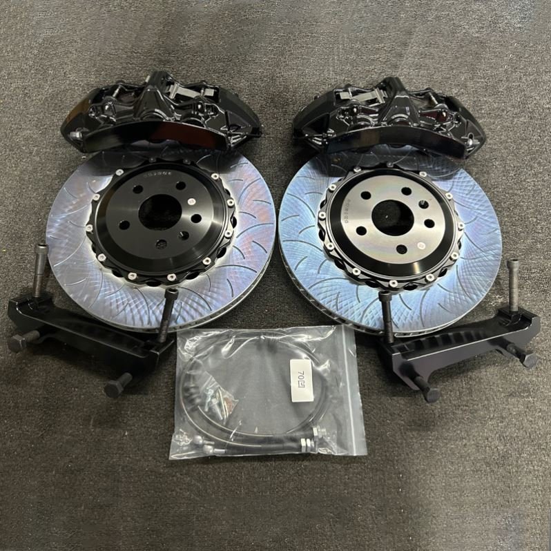 Upgrade Big 6 Pot Brake Calipers Kit Auto Parts Cylinder Kits for Bmw X1 E84 2.8 G35 Civic E46 Audi A7 Toyota Truck