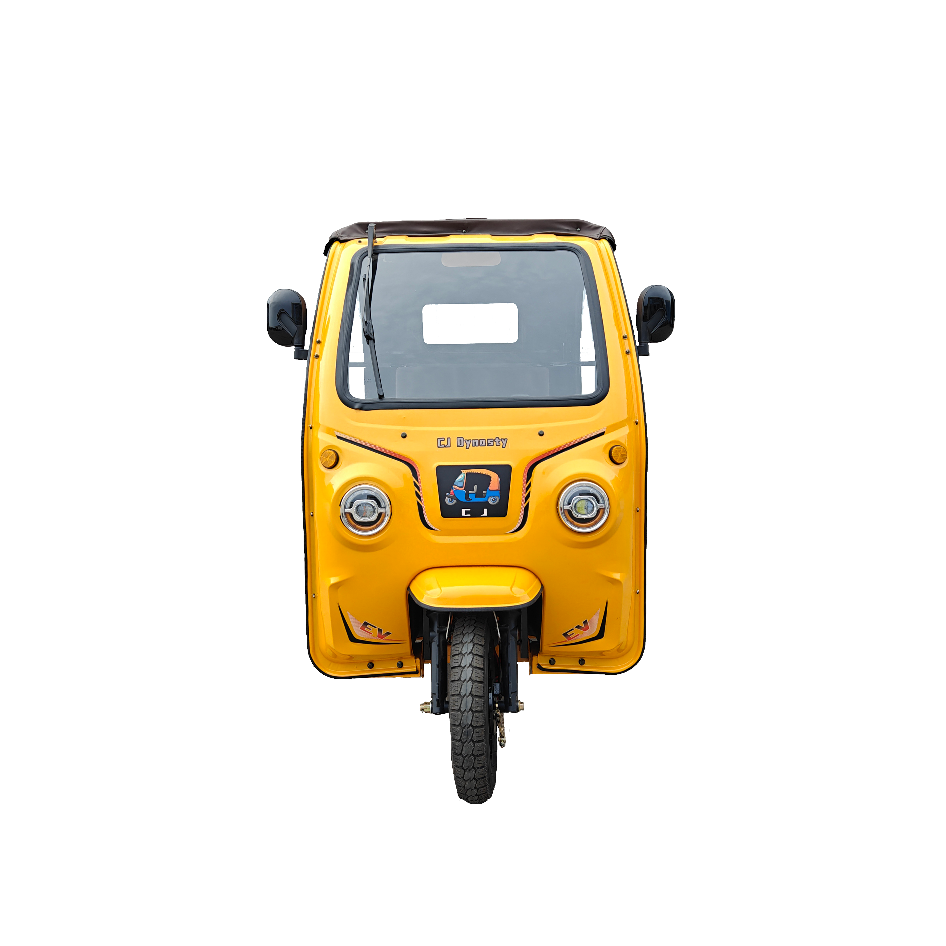 2025 High Quality Electric Tricycle Electric Taxi Long Distance Tuk Tuk