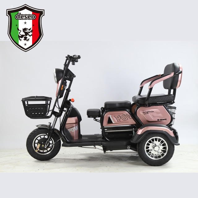 Professional Adult Three-Wheel Electric Tricycle Motorcycle Comfortable Open Body for Passengers 48v 60v Options for Old People