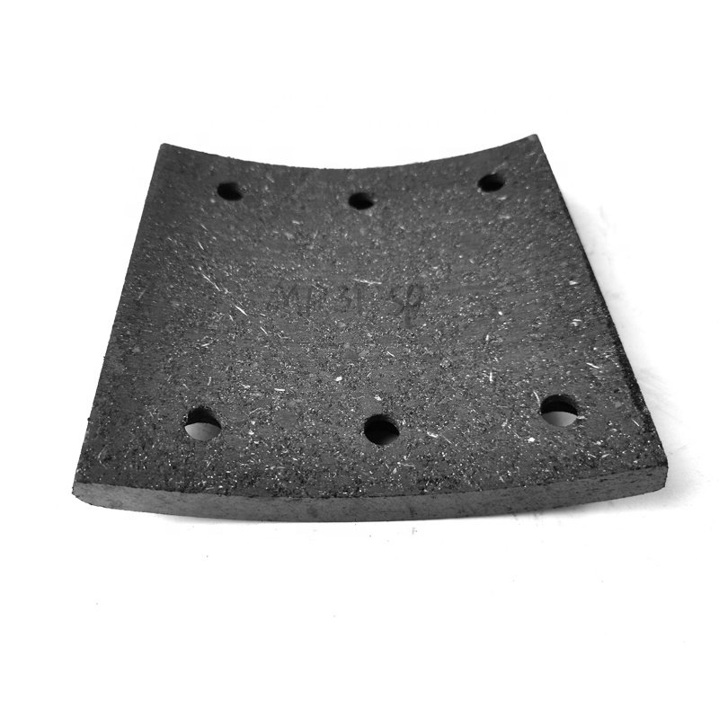 MP31/1SP China Manufacturing Truck Brake Parts Truck Brake Shoe Lining for Trucks
