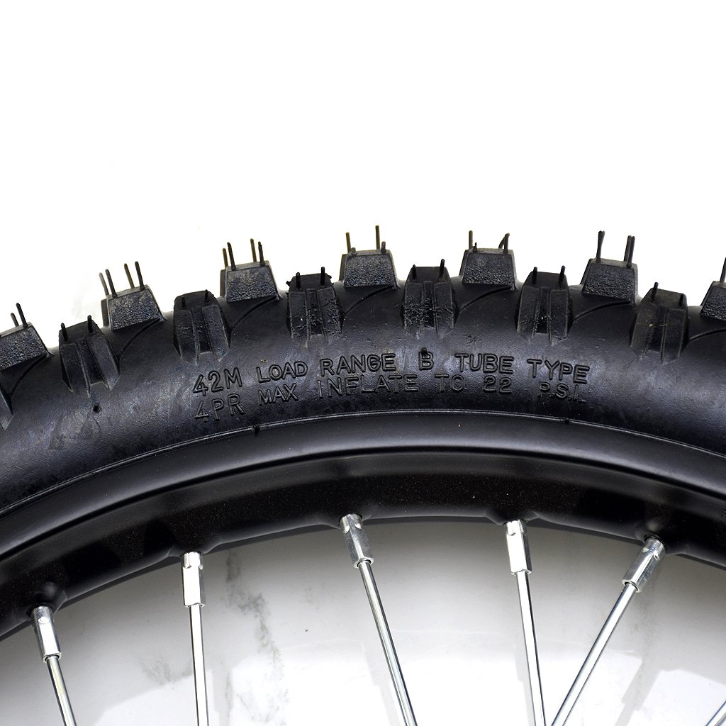 Front Disc Brake Wheel 15mm Axle 70/100-19 & 90/100-16 Inch off Rode Tyre Tire for Dirt Pit Bike