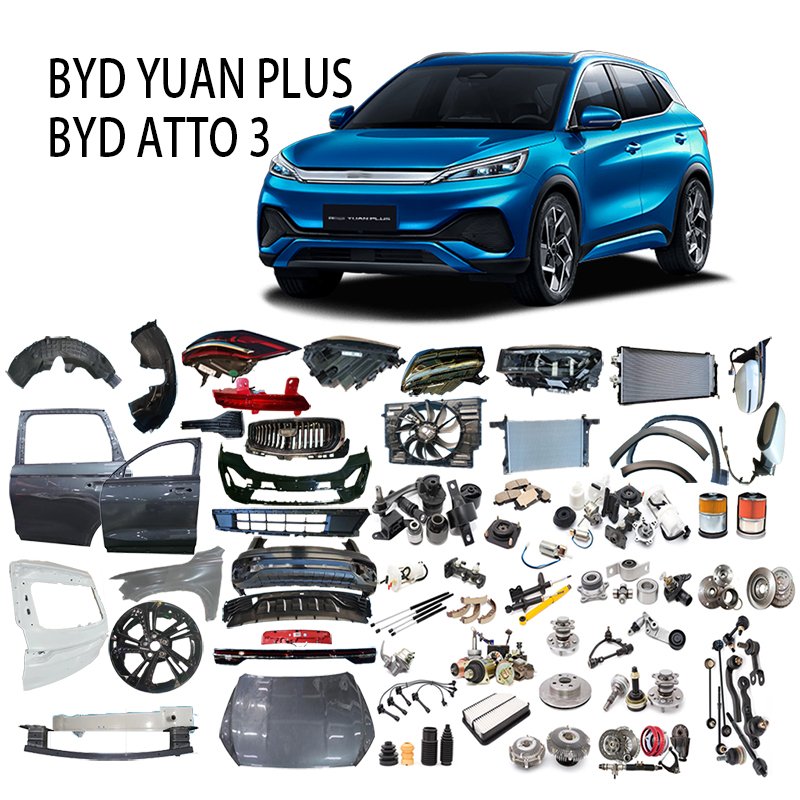 NAP Byd Auto Parts Factory Price Wholesale Yuan Plus ATTO3 Front Lights Front and Rear Bumper Shock Absorber Brake Discs