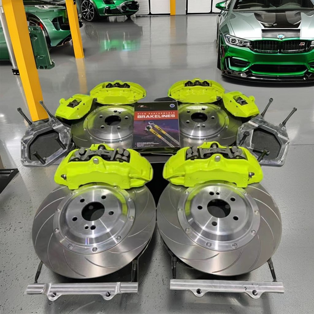 Customised Racing Car Brake Caliper Kit 18Z 6 Pot Piston Rear 4 Pot Brake Calip Brake for QX80 QX56 QX50 QX30 QX60 FX37 EX35