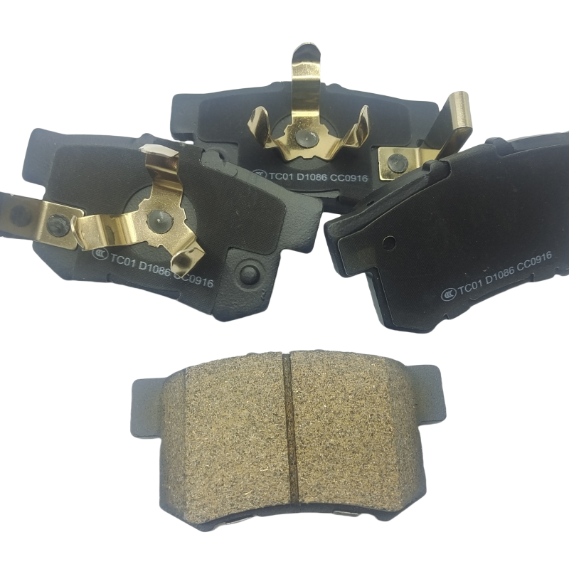 SURTUR New REAR Brake Pad D1086 Ceramic Brake Pad for HONDA Accord Crosstour for ACURA RDX