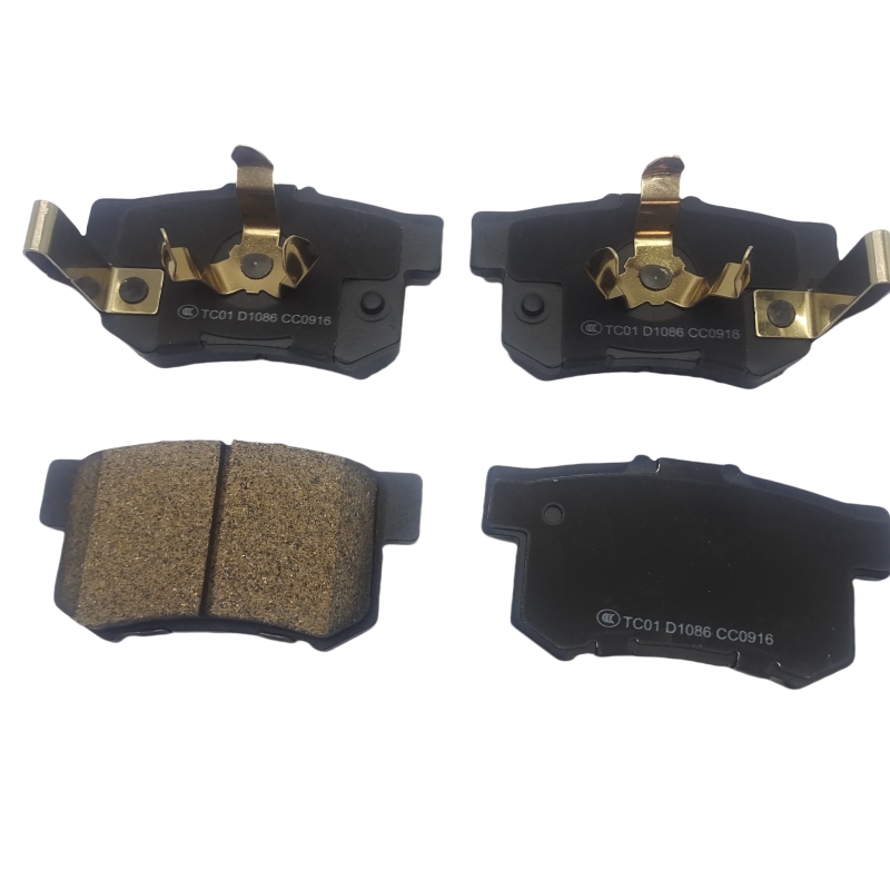 SURTUR New REAR Brake Pad D1086 Ceramic Brake Pad for HONDA Accord Crosstour for ACURA RDX