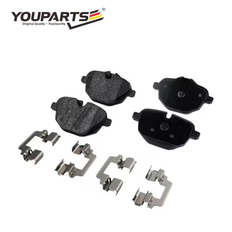 Youparts Front Disc Brake Friction Plate for BMW F10 F18 F25 34216862202 Brake Pads Original