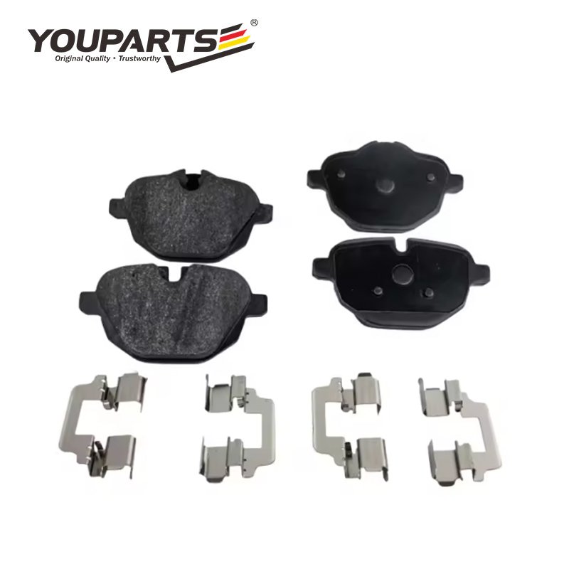 Youparts Front Disc Brake Friction Plate for BMW F10 F18 F25 34216862202 Brake Pads Original