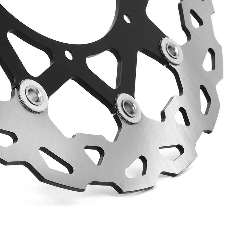 Custom Oversize 320mm Floating Brake Disc Rotor with Bracket for Yamaha WR250 YZ250 WR250F YZ250F WR450F