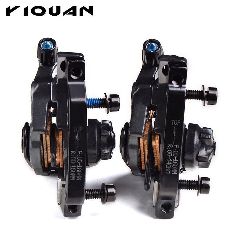 Bicycle Disc Brake Black Mountain Road MTB Bike Ebike Disc Brakes Cycling Double Drive Brake Mechanical Caliper