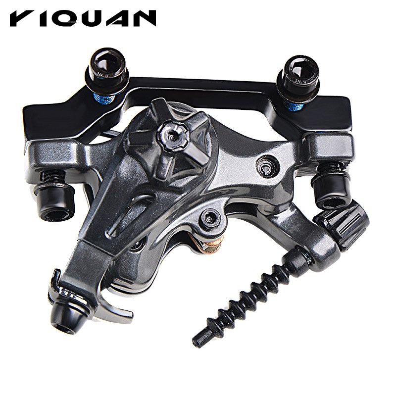 Bicycle Disc Brake Black Mountain Road MTB Bike Ebike Disc Brakes Cycling Double Drive Brake Mechanical Caliper