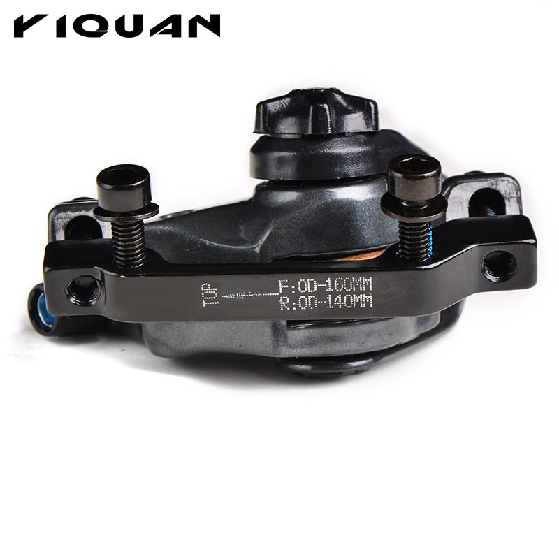Bicycle Disc Brake Black Mountain Road MTB Bike Ebike Disc Brakes Cycling Double Drive Brake Mechanical Caliper
