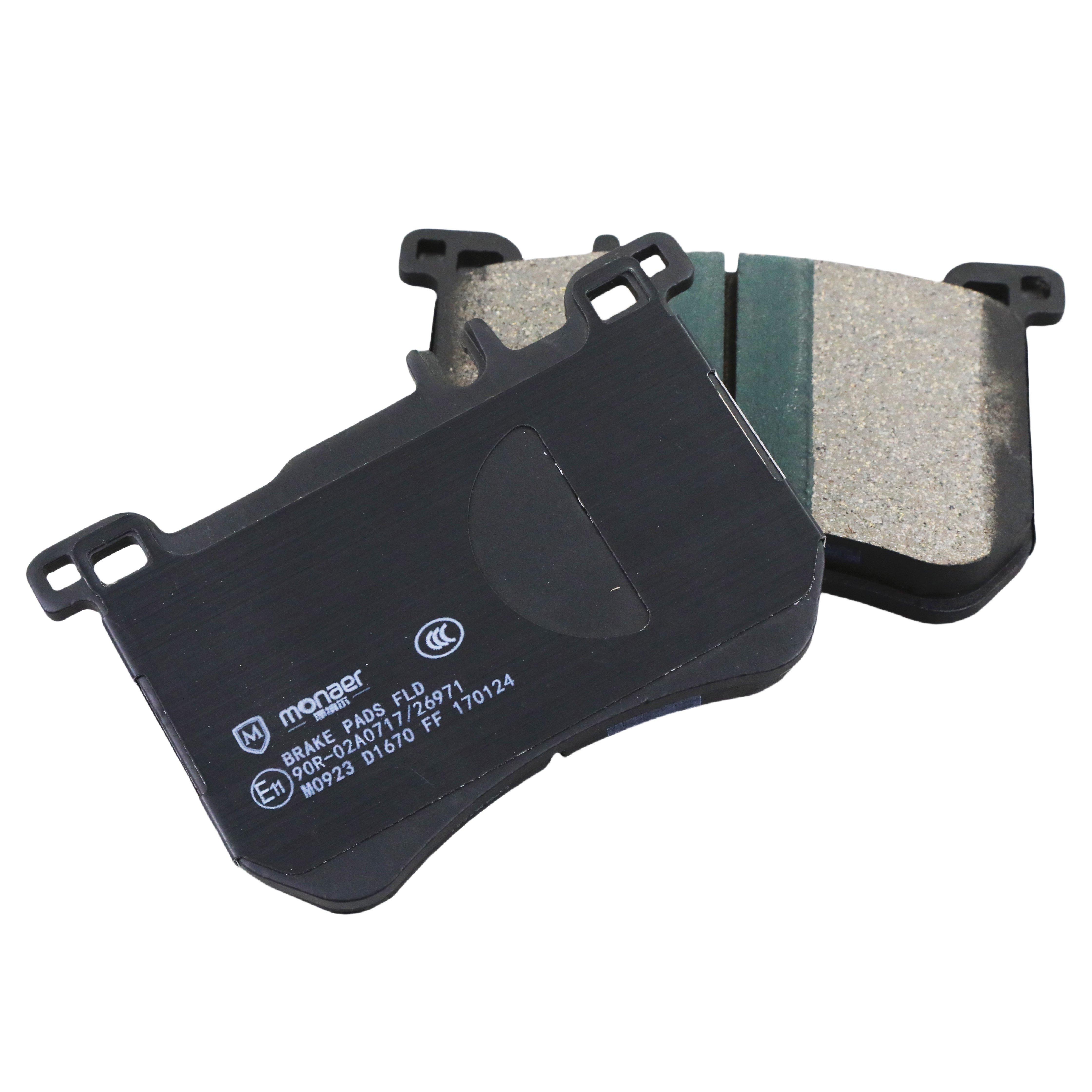 D1670 Monaer High Quality Ceramic Brake Pads Manufacturers Factory Price No Sound No Dust