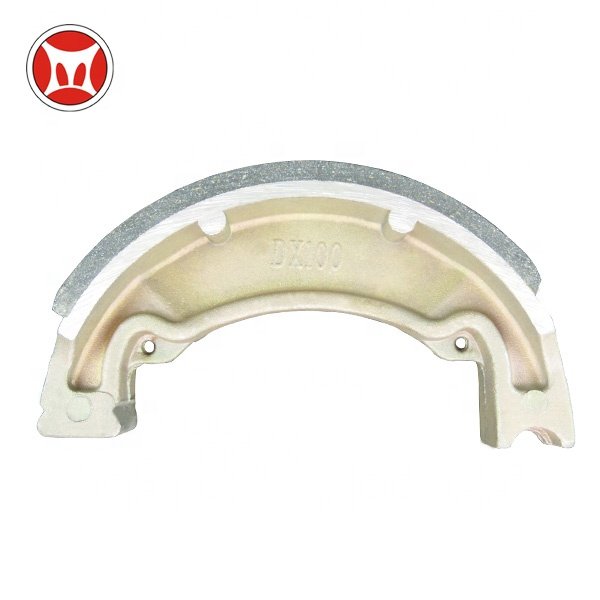 Dx100 Motorcycle Brake Shoes With Soft Leather Good Linings
