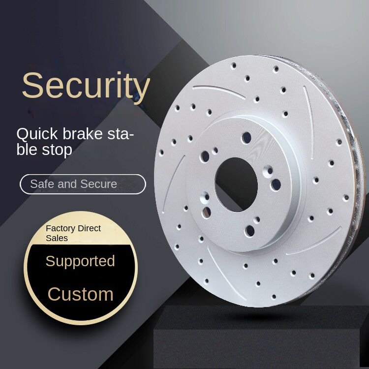 Car Front And Back Wheels Brake Disc Car Accessories Heat Dispersion Good High Strength Brake Disc For New Raptor