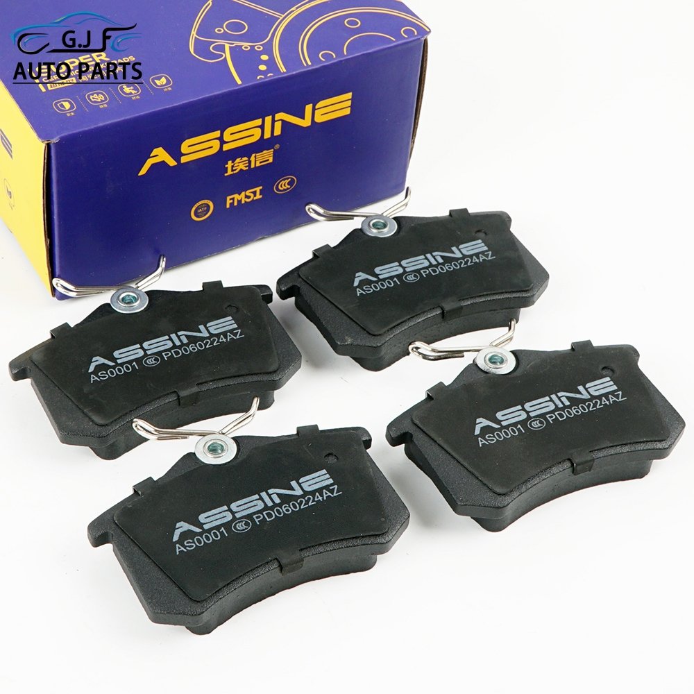 1J0698451E High Quality Rear Wheel Ceramic Brake Pads for VW Polo Beetle Golf MK4 Bora Jetta for Audi TT A1 A2 A3 1J0 698 451 D