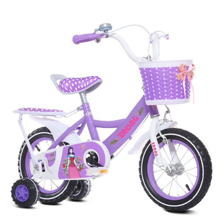 2021 New Style 12 14 20 Inch Kids Bike/Cheap Sepeda Anak Children Bicycle for 3-8 10 11 12 Years Old Baby Girls With Back Seat