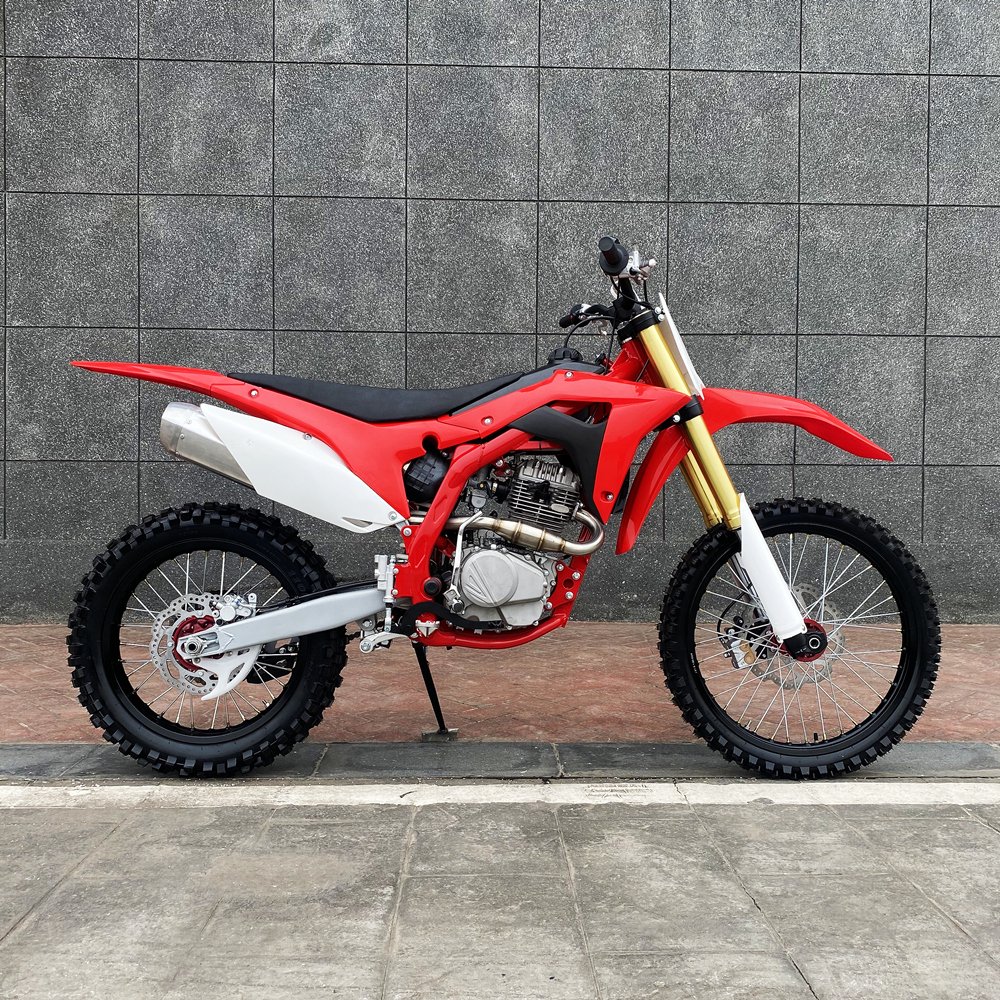 AJ1MOTO FACTORY H6 21/18 Cheap 250cc Dirt Bikes off Road Sports Motorcycle Gas Petrol Dirt Bike