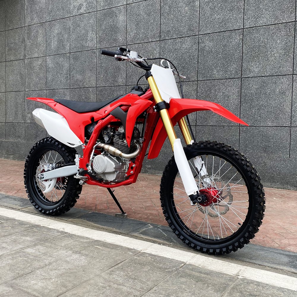 AJ1MOTO FACTORY H6 21/18 Cheap 250cc Dirt Bikes off Road Sports Motorcycle Gas Petrol Dirt Bike