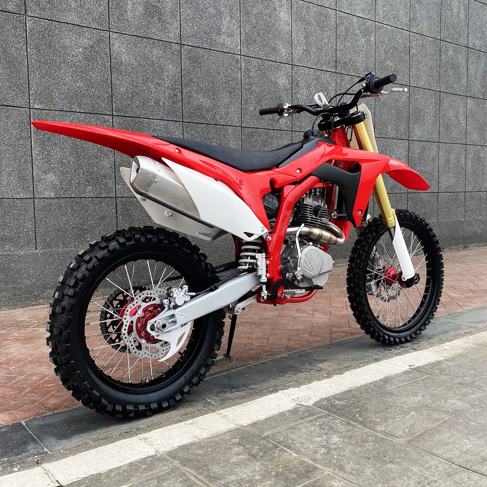 AJ1MOTO FACTORY H6 21/18 Cheap 250cc Dirt Bikes off Road Sports Motorcycle Gas Petrol Dirt Bike