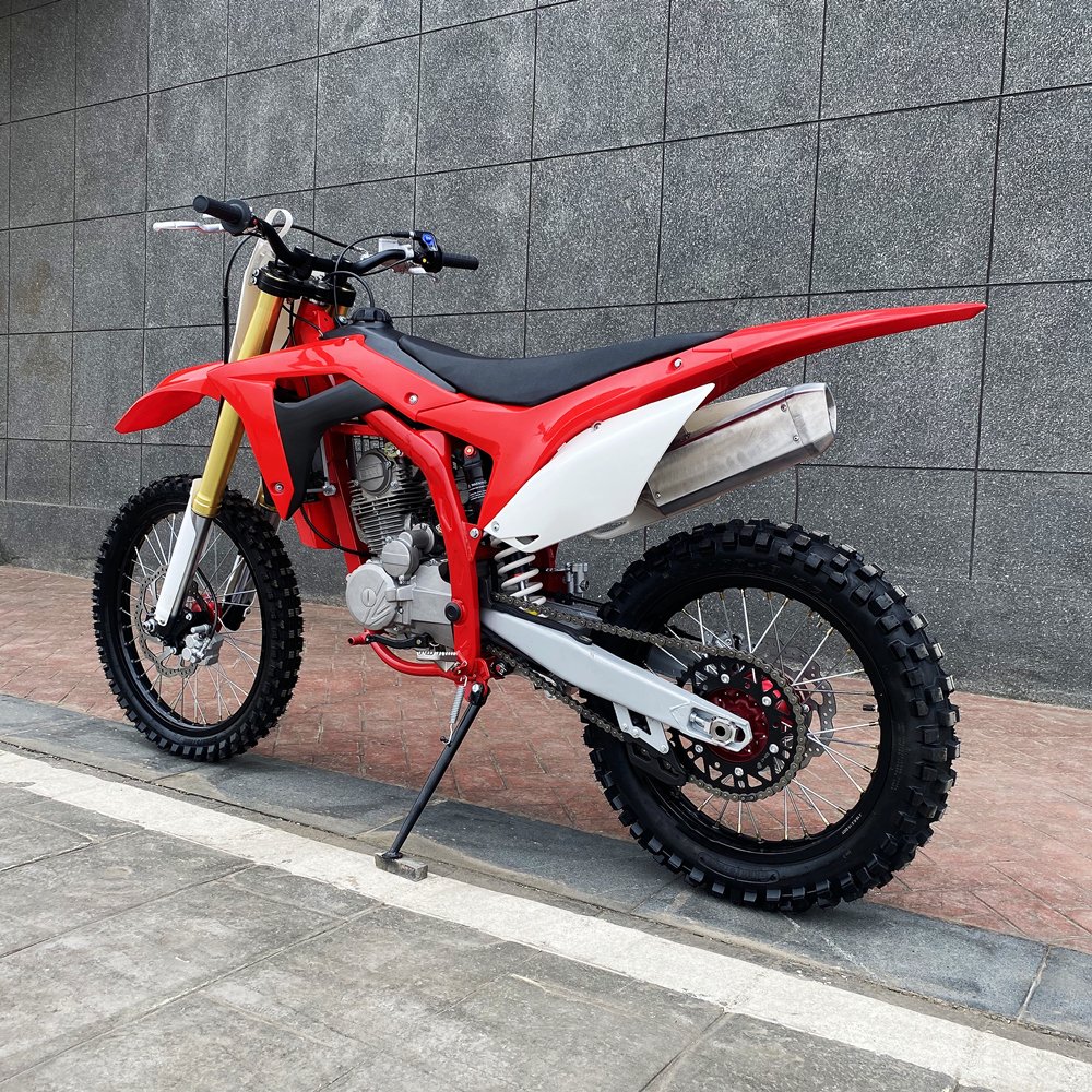 AJ1MOTO FACTORY H6 21/18 Cheap 250cc Dirt Bikes off Road Sports Motorcycle Gas Petrol Dirt Bike