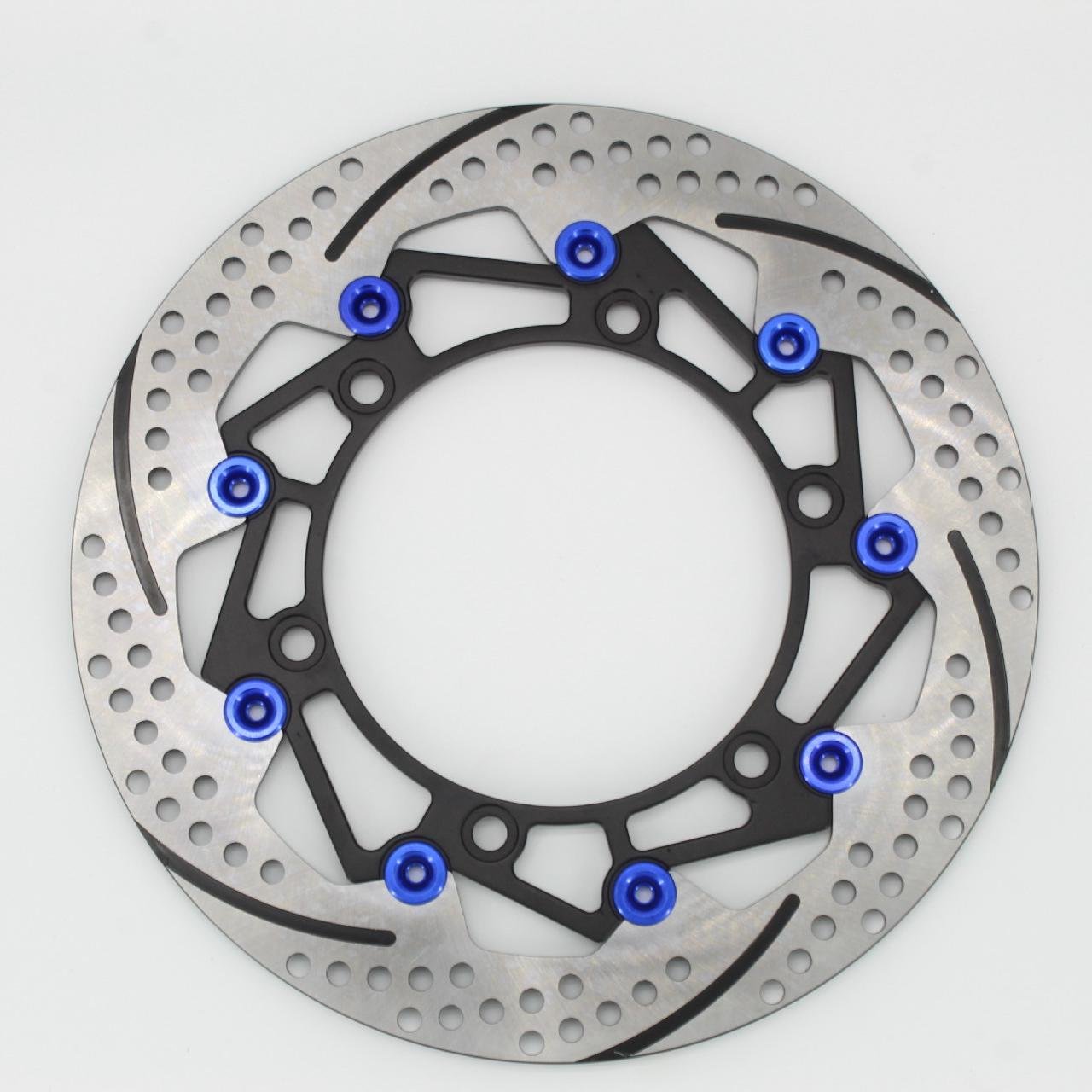 Motorcycle Modified Front Brake Floating Disc CNC Aluminum Alloy 300mm Brake Disc for Honda Wing NSS350 for Yamaha Xmax300