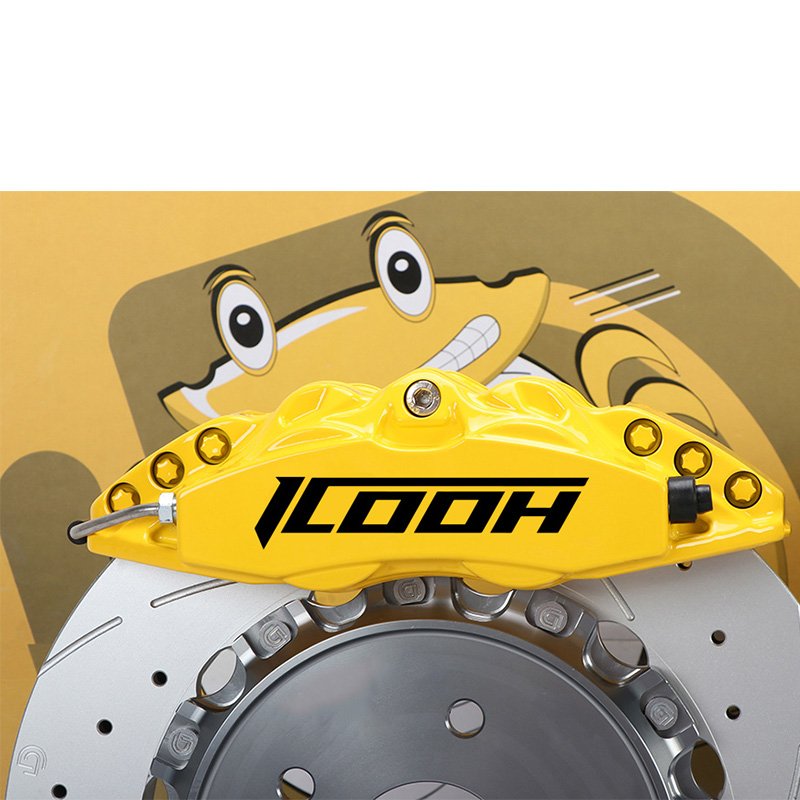 Auto Brake Accessories Sport Racing Brake Caliper Disk Rotors Pads Line Systems for Fiat 500 Abarth