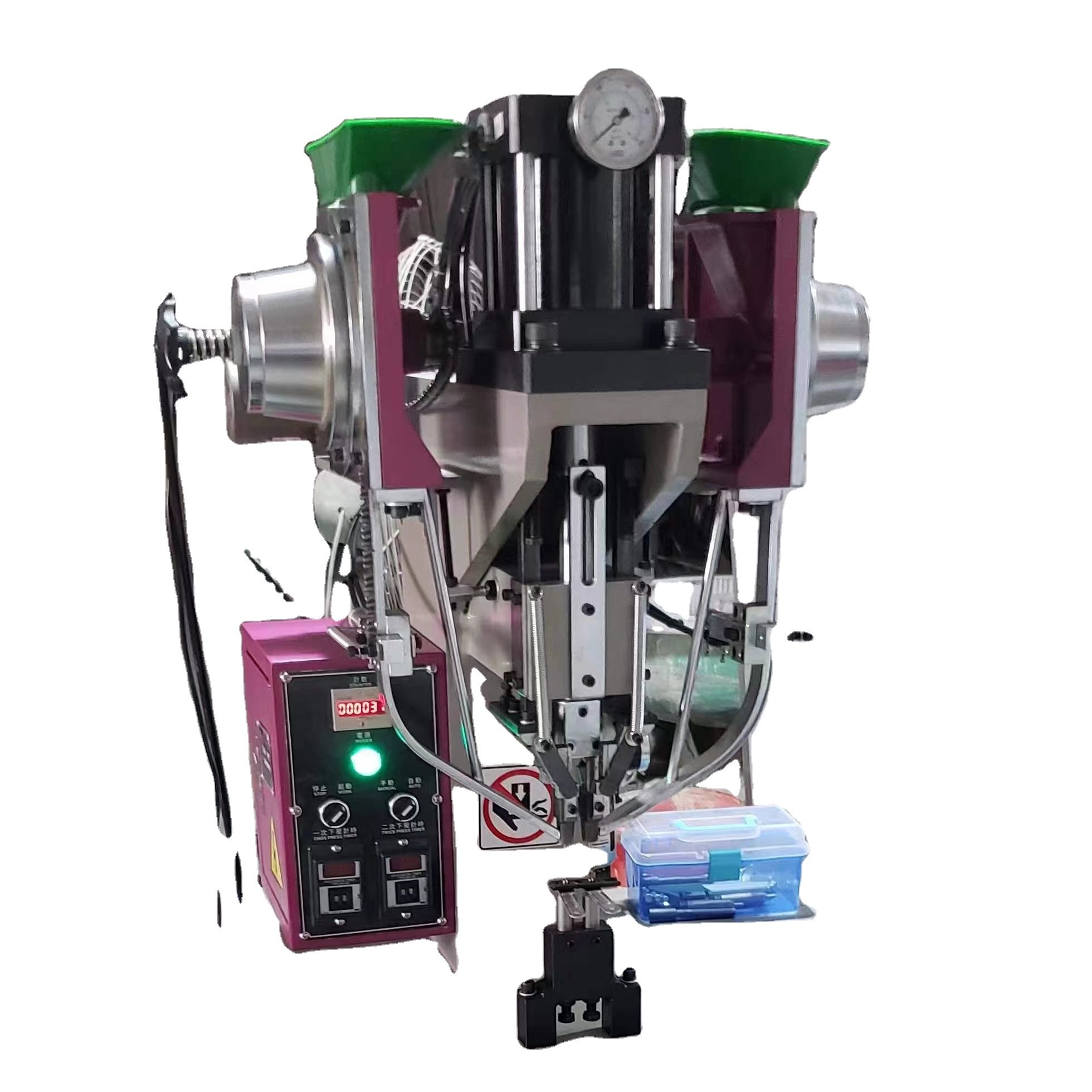 China Factory Supply Good Price 220V or 380V Brake Lining Rivet Machine Brake Shoe Riveting Machine for Pallet Collar Hinge