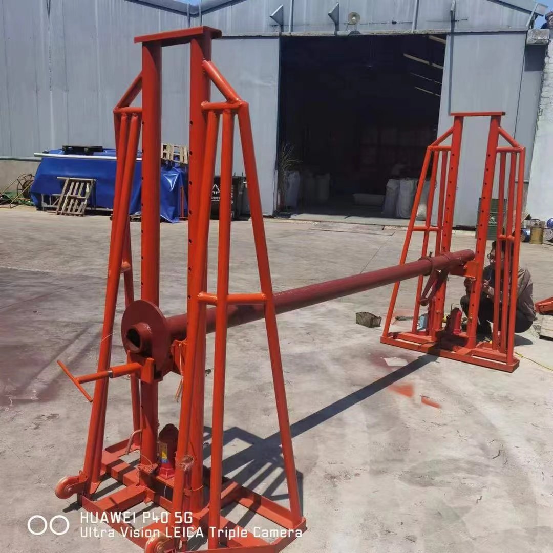 5-15T Safe Lifting Cable Jacks with Brake for Heavy Drum & Handling lV HV EHV Power Cable